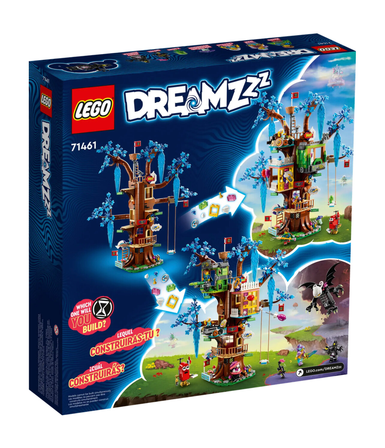 Конструктор LEGO DREAMZzz 71461 Fantastical Tree House, 1257 дет.