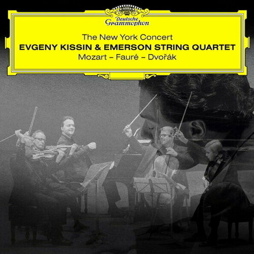 AUDIO CD Evgeny Kissin, Emerson String Quartet - The New York Concert (Mozart - Faure - Dvorak) 2 CD adminer 4 7 1