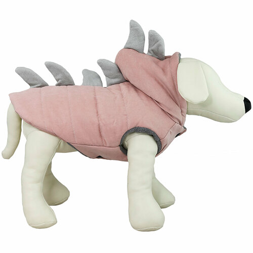 Куртка для собак, "Не Один Дома", Dino, розовый, L