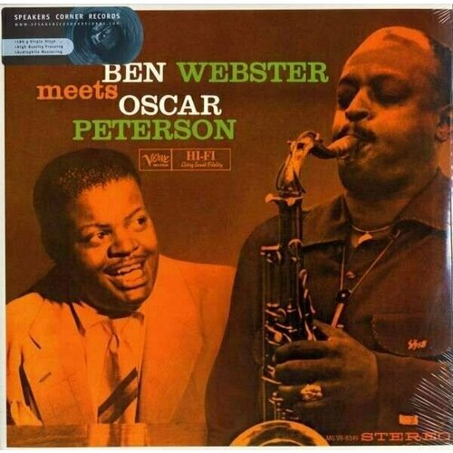 Виниловая пластинка Ben Webster and Oscar Peterson - Ben Webster Meets Oscar Peterson - Vinyl 180 Gram / Remastered oscar peterson