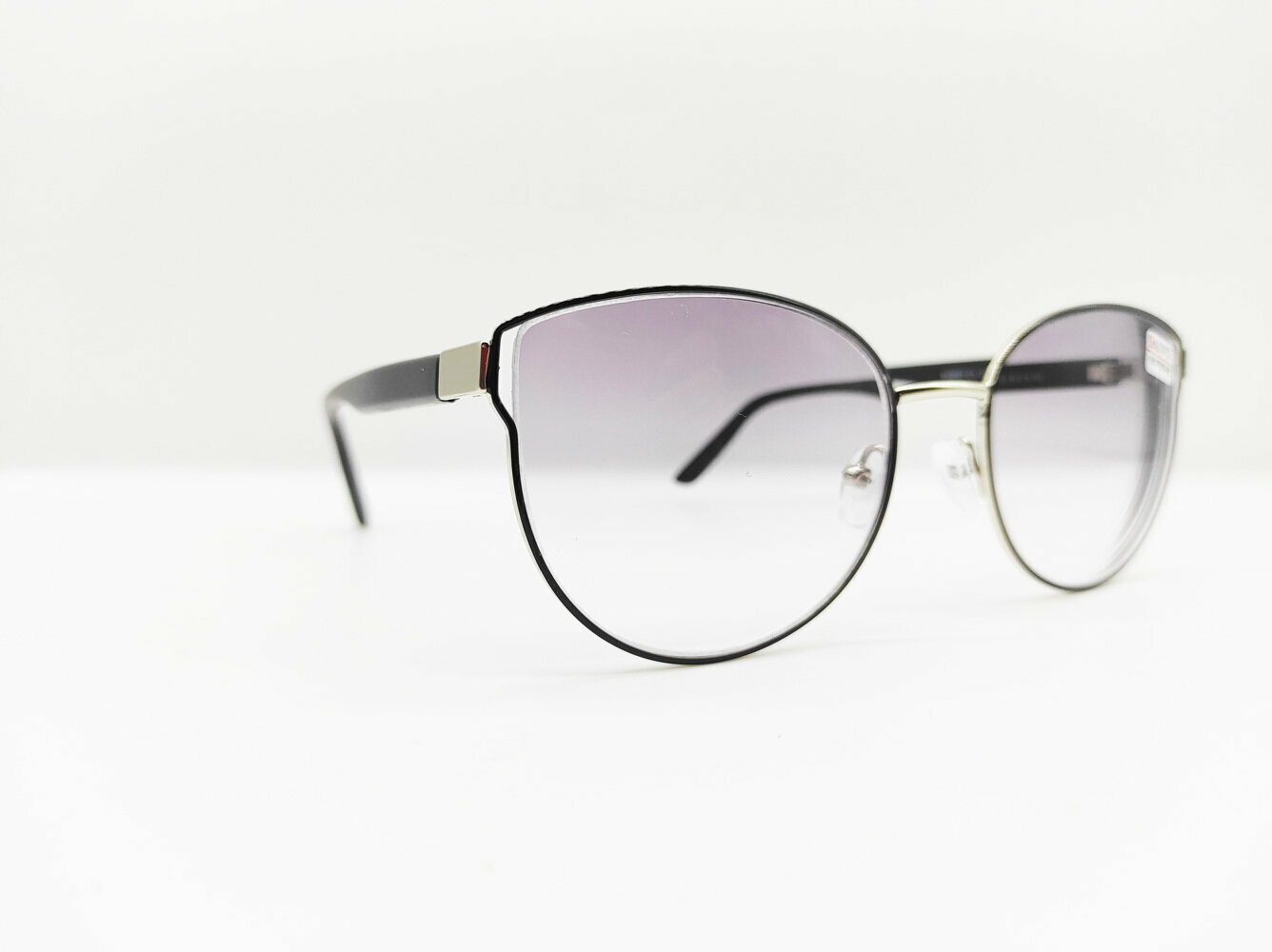 Классические готовые очки (66-68) с тонировкой для зрения с UV защитой для красивого взгляда +250 очки для чтения/очки для близи/очки для дали/очки +/очки -/очки корригирующие/очки с диоптриями/очки с тонировкой/очки для водителей