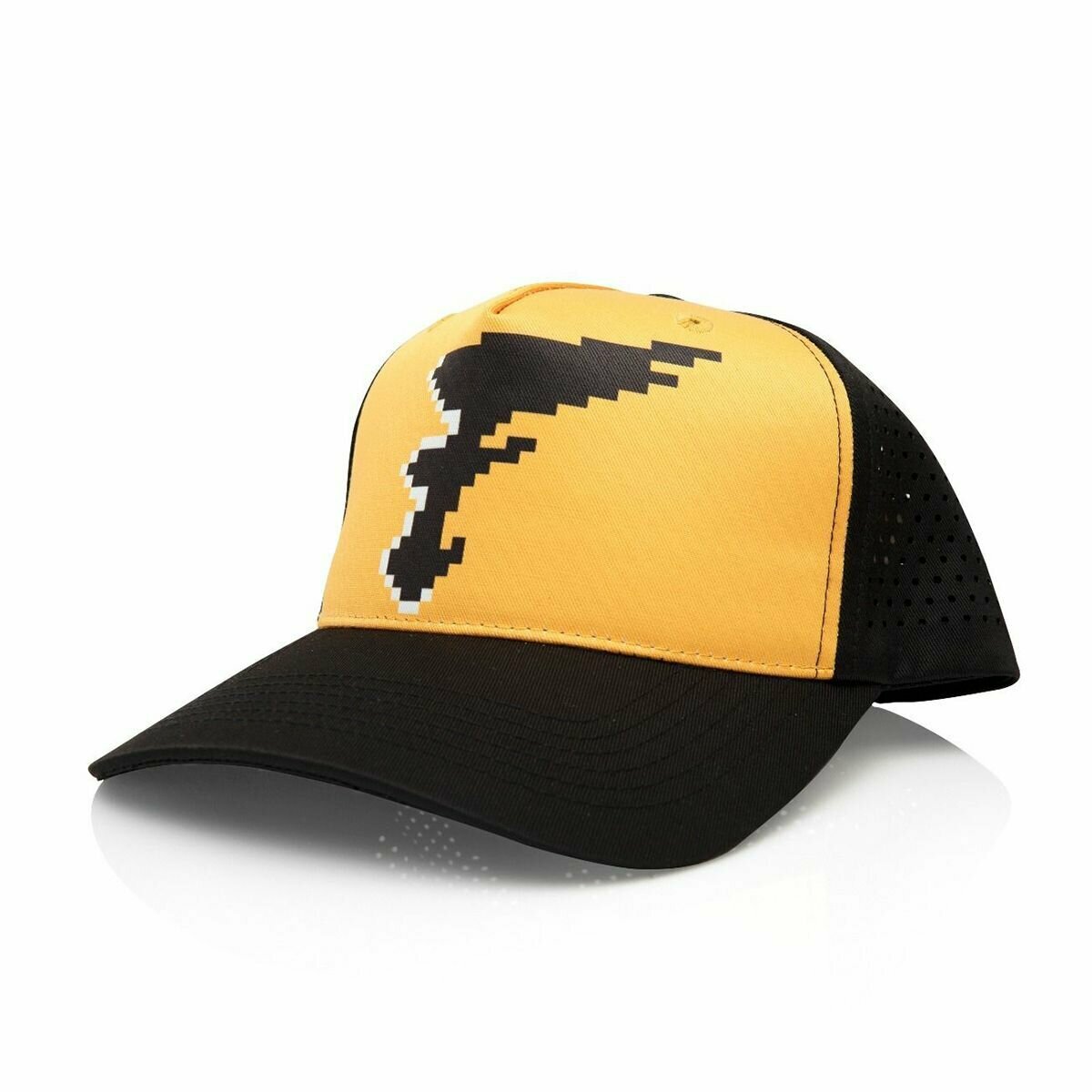 Бейсболка Fairtex для мужчин и женщин, размер L, черный, желтый — фото 1