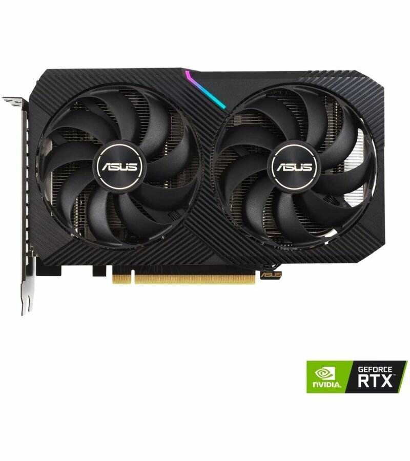 Видеокарта ASUS GeForce RTX 3050 DUAL OC V2 8G (DUAL-RTX3050-O8G-V2)