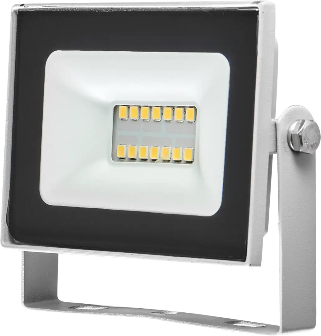 Прожектор светодиодный уличный Volpe Q516 10 Вт 800K IP65 холодный белый свет