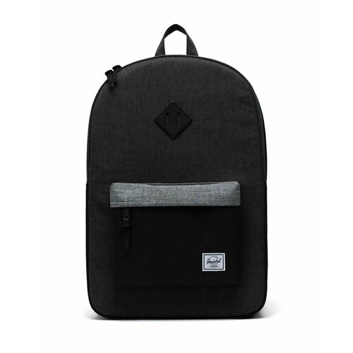 рюкзак herschel heritage 10007 lavendula crosshatch 22 l Рюкзак Herschel Heritage 10007 Black Crosshatch/Black/Raven Crosshatch