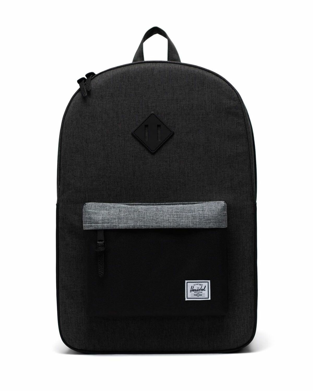 Рюкзак Herschel Heritage 10007 Black Crosshatch/Black/Raven Crosshatch