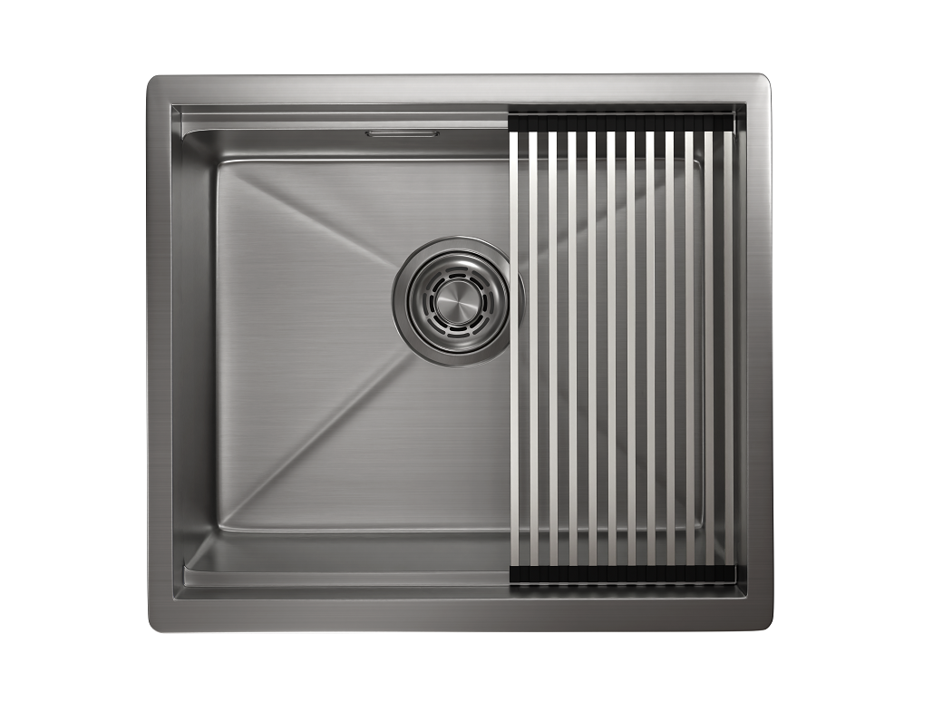 Кухонная мойка Granula KS-5045U сталь сатин - фотография № 3