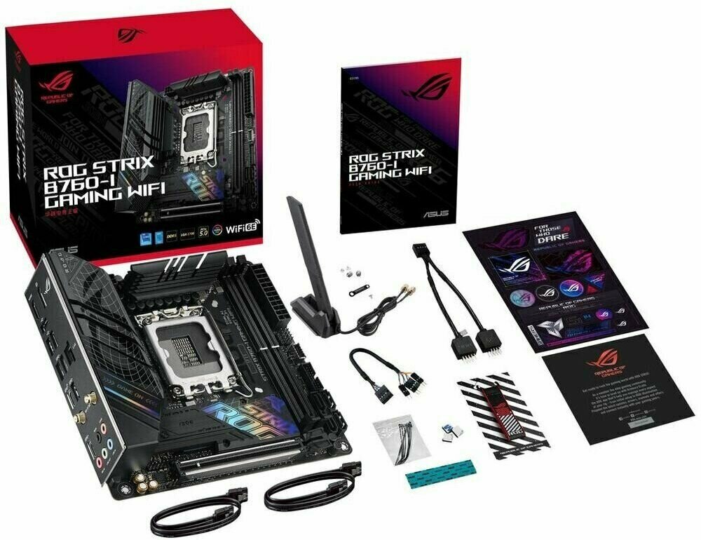 Материнская плата ASUS ROG STRIX B760-I GAMING WIFI