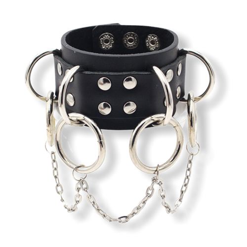 фото Браслет mypads, размер 22 см, черный