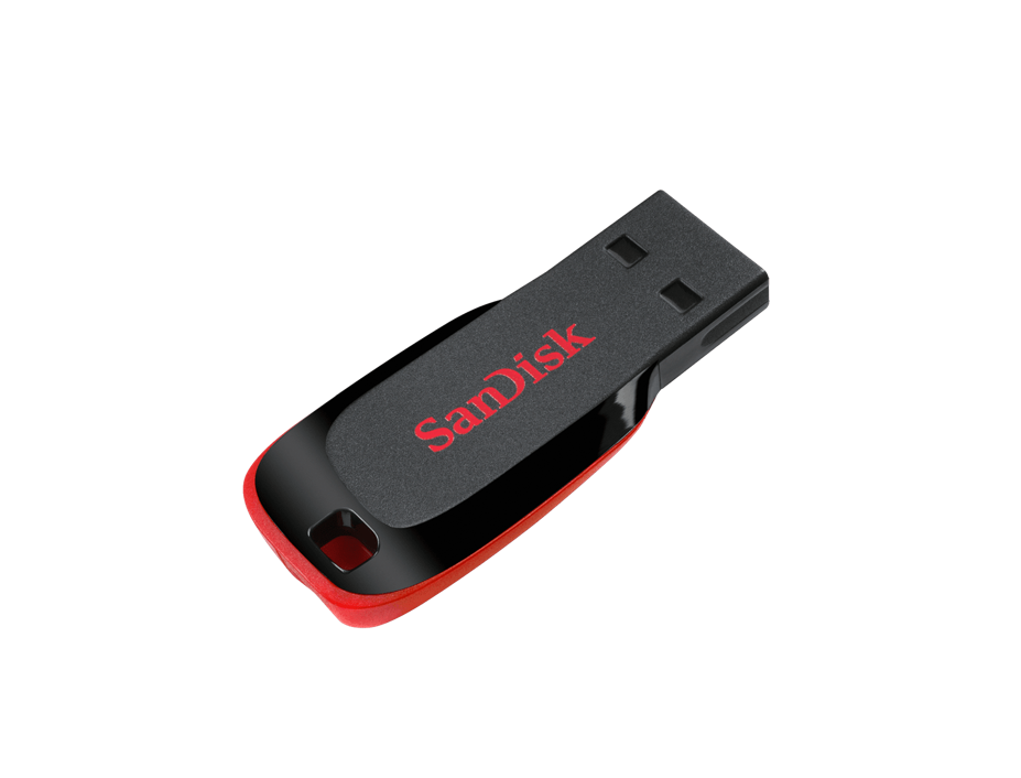 Флешка USB 2.0 SanDisk 128 ГБ Cruzer Blade ( SDCZ50-128G-B35 )