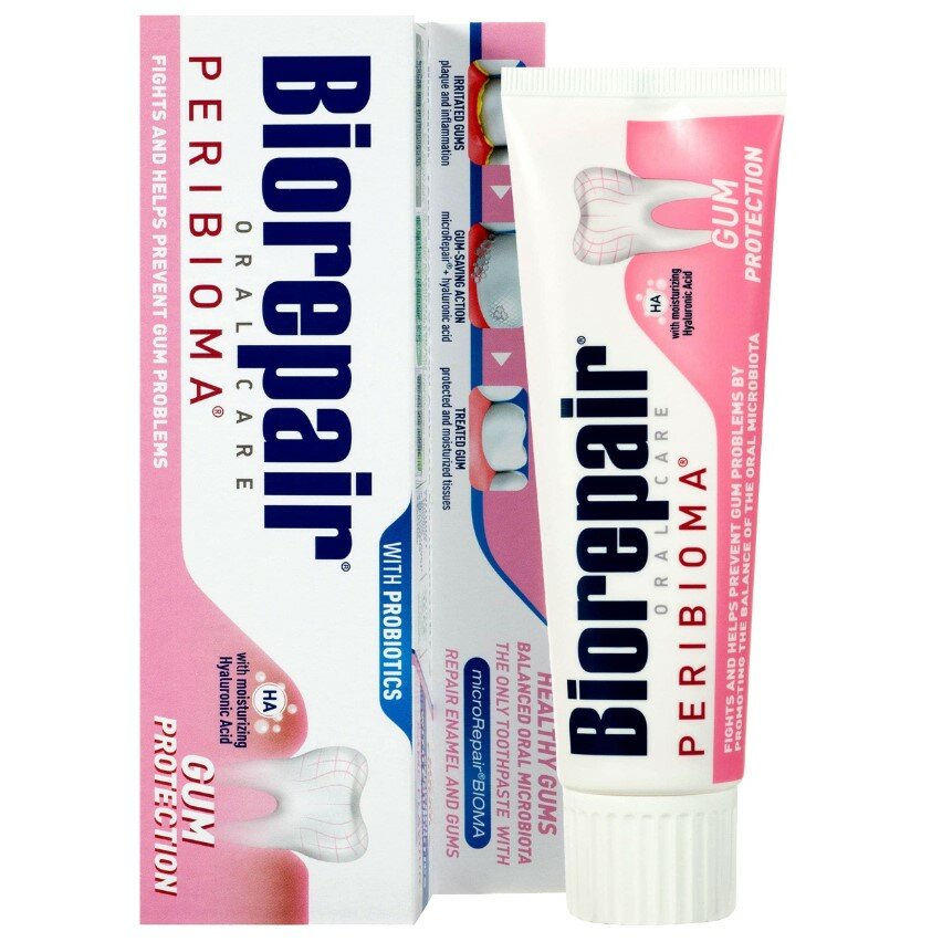 Зубная паста Biorepair Peribioma Gum Protection, Защита десен 75 мл