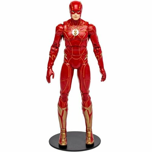 Флэш фигурка DC Comics Flash McFarlane Toys The Flash Movie 2023 фигурка флэш в бэт костюме флэш 2023 от mcfarlane toys