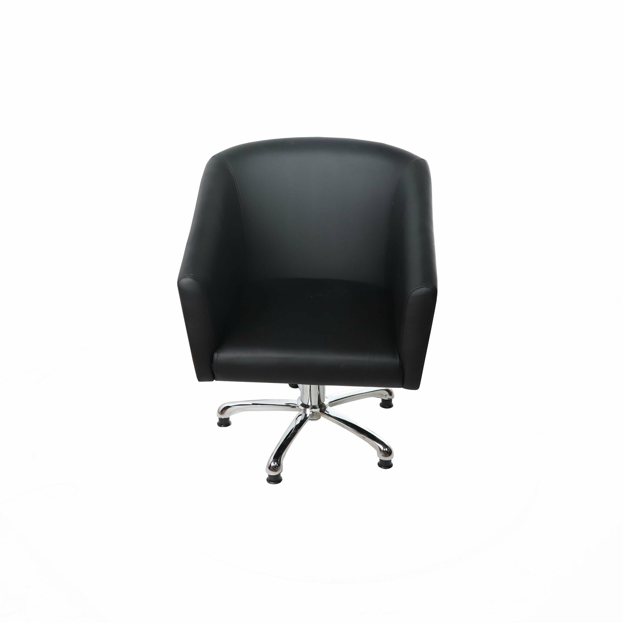 Парикмахерское кресло "Саида" цвет - черный основание - пятилучье