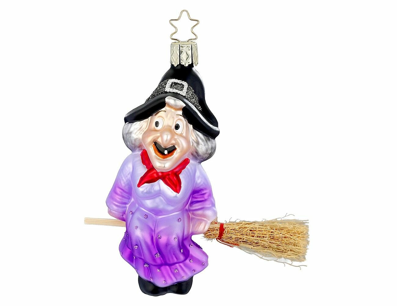 Стеклянная ёлочная игрушка, 11 см, Inge Glas