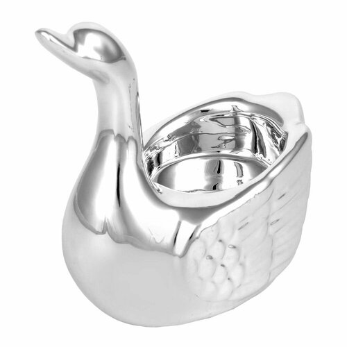 Фигурка - подсвечник декоративная Лебедь 95-8х5х8-9 см 699₽