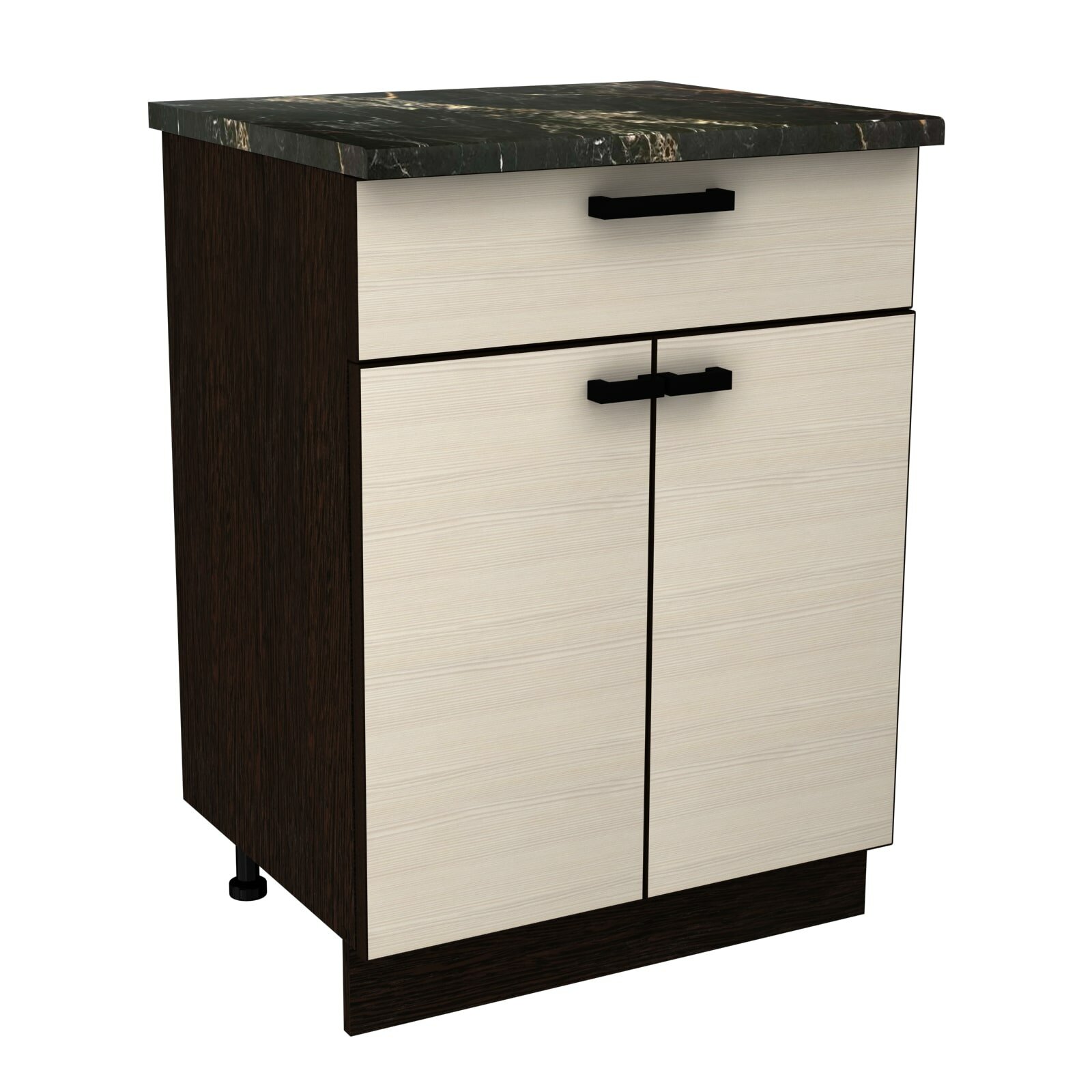 фото Стол разделочный ЭРА Н600-1Я Мальва Венге/сосна лоредо ПЭ3546