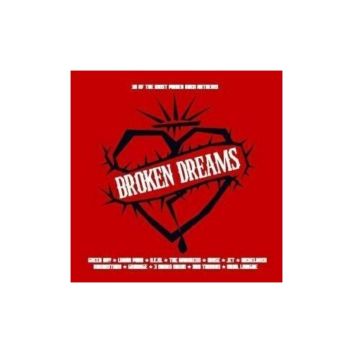 Various: Broken Dreams. 2 CD we the kings you are my only t shirt