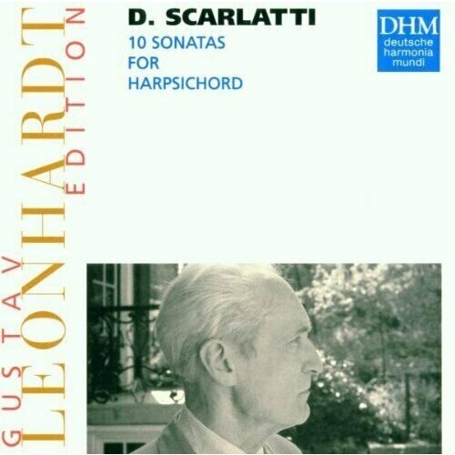 AUDIO CD Scarlatti: 10 Sonatas for Harpsichord - Gustav Leonhardt Edition valls missa scala aretina biber requiem leonhardt gustav