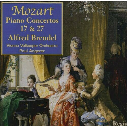 Mozart, Piano Concerti #'s 17 & 27. (Alfred Brendel w.Vienna State Opera Orch./ Angerer)