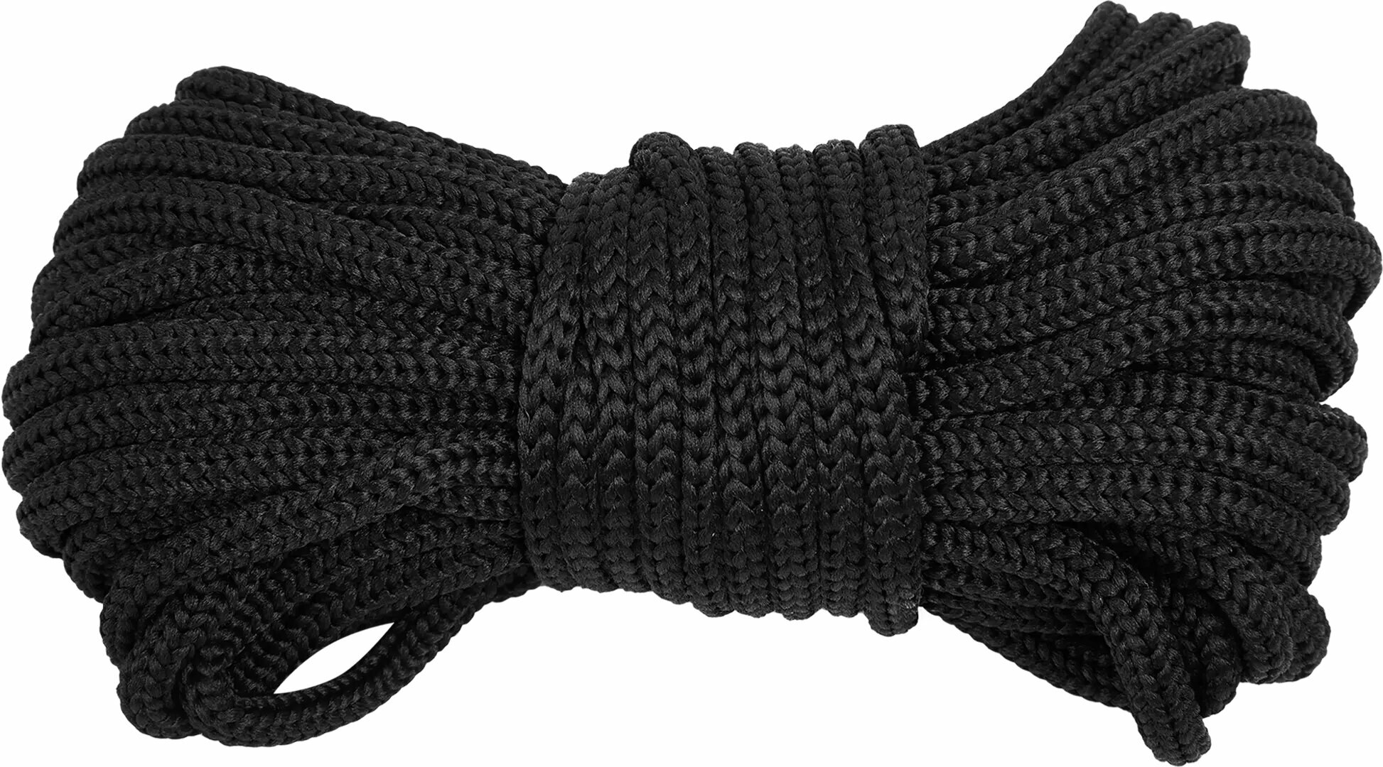 Веревка полипропиленовая 6 мм цвет черный, 10 м/уп. - фотография № 3