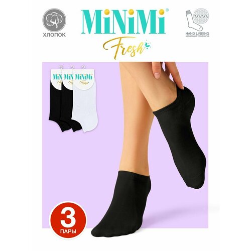 Носки MiNiMi, 3 пары, 3 уп., размер 39-41, мультиколор носки minimi 3 пары 3 уп размер 39 41 микс6