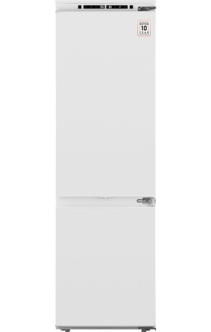 Двухкамерный встраиваемый холодильник с инвертором Weissgauff Wrki 178 Total NoFrost Premium BioFresh