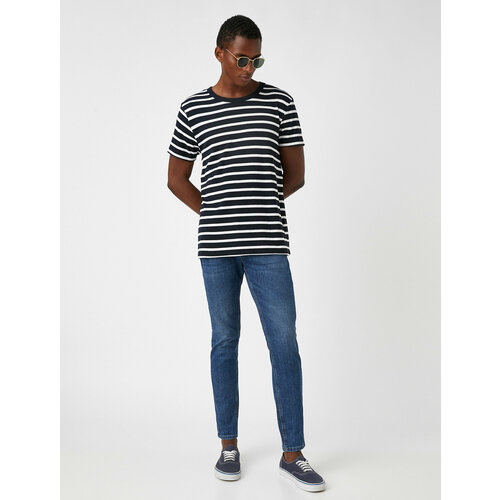 фото Джинсы koton, размер 31/34, синий