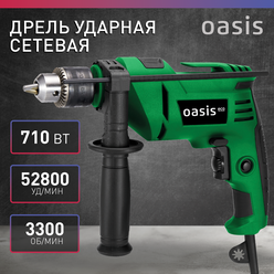 Дрель ударная электрическая сетевая Oasis Eco DU-71 ECO