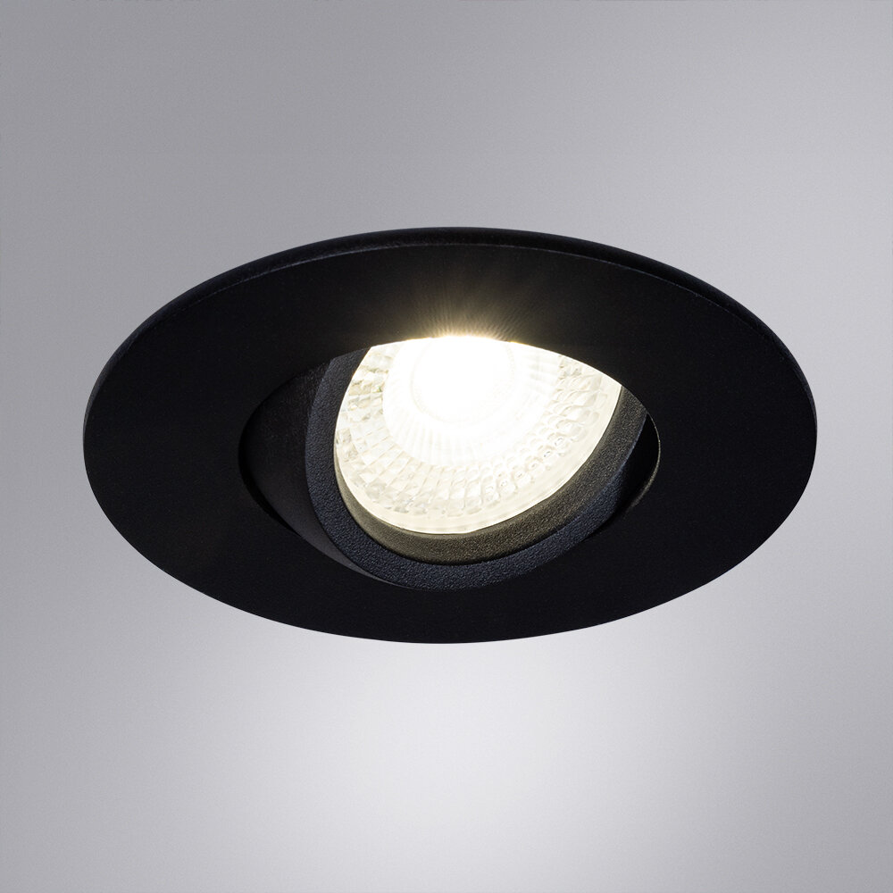 Точечный встраиваемый светильник Arte Lamp A2866PL-1BK - фото №2