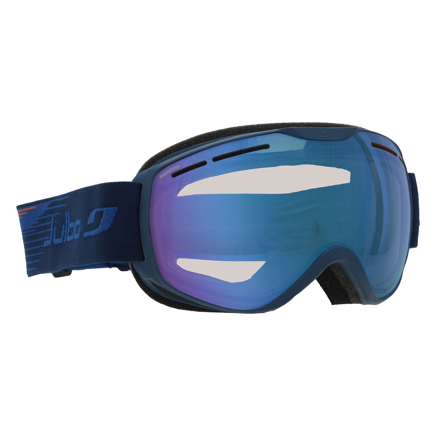 Очки горнолыжные Julbo Fusion Blue/Reactiv 1-3 High Contrast Flash Blue (US: L)