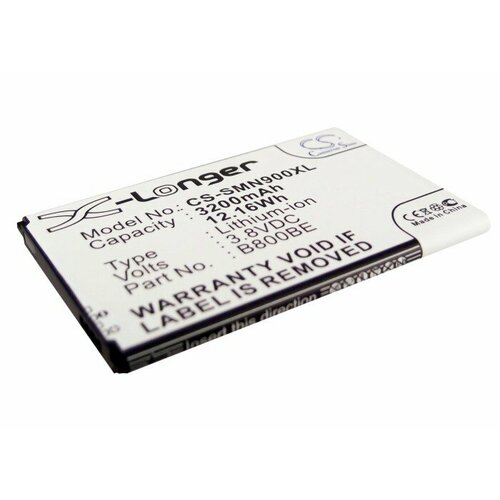 Аккумулятор CS-SMN900XL (B800BC) для Samsung Note 3 N9000 3.8V / 3200mAh / 12.16Wh аккумулятор pitatel seb tp225 для samsung galaxy note 3 b800be eb b800bebecru для samsung sm n900 n9000 n9002 n9005 n9006