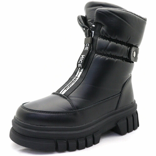 фото Ботинки boncy, размер 34, черный