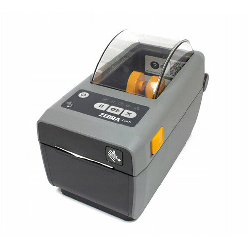 Zebra DT Printer ZD411; 300 dpi, USB, USB Host, Ethernet, BTLE5, EU and UK Cords, Swiss Font, EZPL