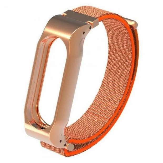 Сменный ремешок нейлон для Xiaomi Mi Band 2 (Orange)