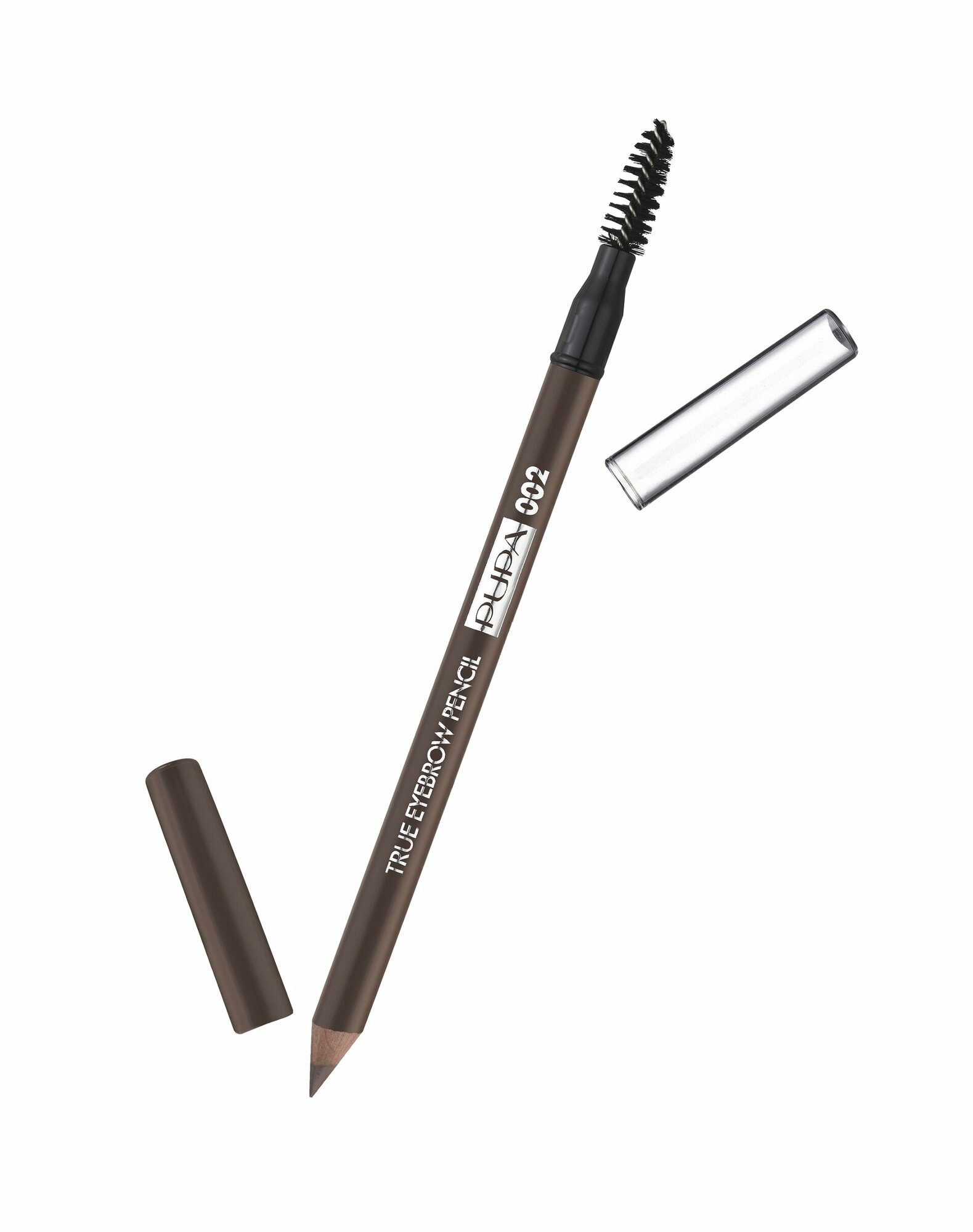 Карандаш для бровей Pupa True Eyebrow Pensil, тон 002 коричневый