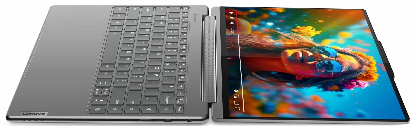 Ноутбук Lenovo Yoga 9 2-in-1 14IMH9 83AC005ERK (14", Core Ultra 7 155H/ 32 ГБ/ SSD 1024 ГБ/ Arc Graphics) Серый - фото №10