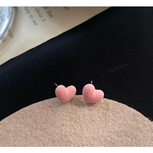 Серьги пусеты Стайл Групп жемчуг имитация размер 20 мм розовый 235₽