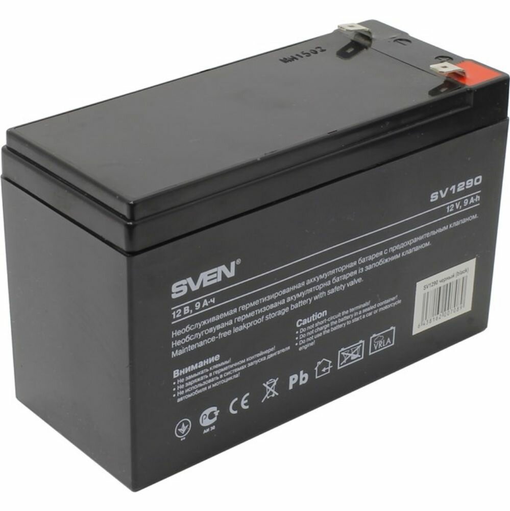 Аккумуляторная батарея Sven SV1290 12V 9Ah