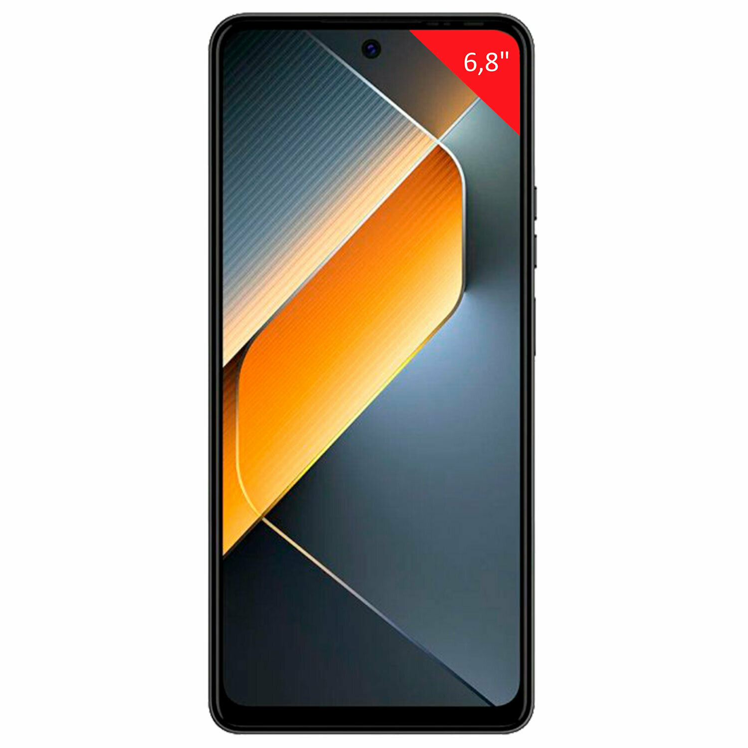 Смартфон TECNO POVA 6 NEO, 2 SIM, 6,8", 4G, 60/8 Мп, 8/128 ГБ, черный, пластик, TCN-LI6.8.128. SPB