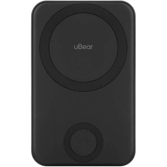 Внешний аккумулятор Ubear Range 10 000 mAh с поддержкой MagSafe, черный