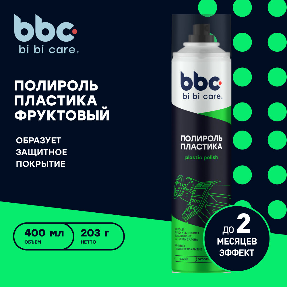 4018 Полироль Пластика, 400 Мл Bibicare BiBiCare арт. 4018