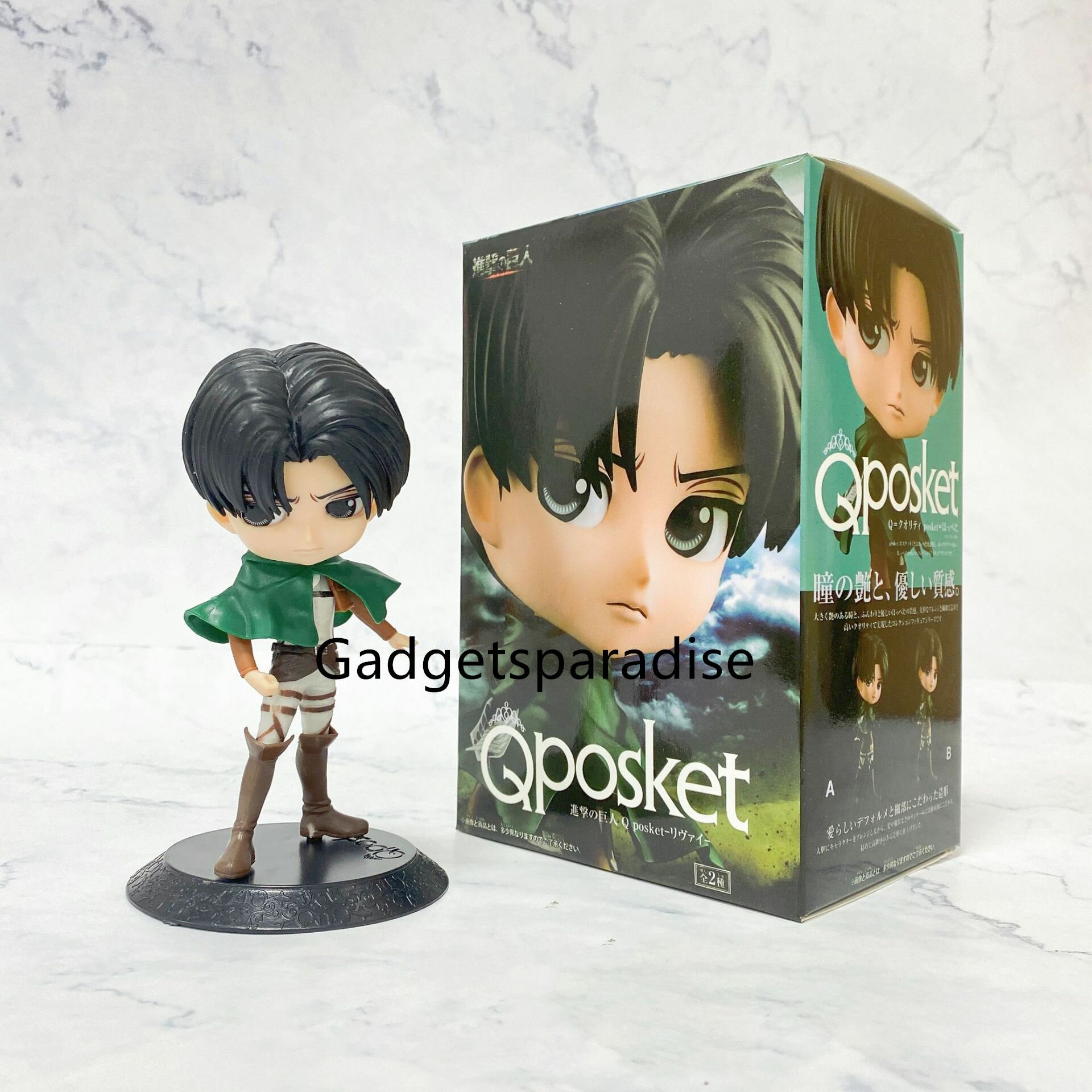 Экшн-фигурка аниме Attack on Titan Levi Ackerman / Атака на Титана Леви-Аккерман / 13.5CM