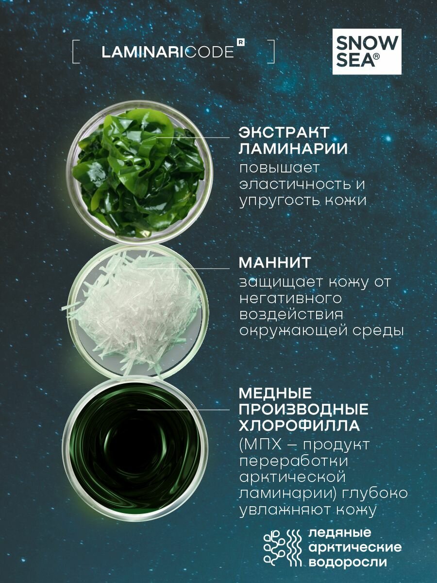 Крем для лица Питание и увлажнение LAMINARICODE, 50 мл АВ1918 — фото 1