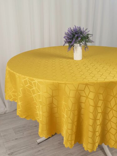 Изображение товара Скатерть тканевая овальная Wellness 150x220 см