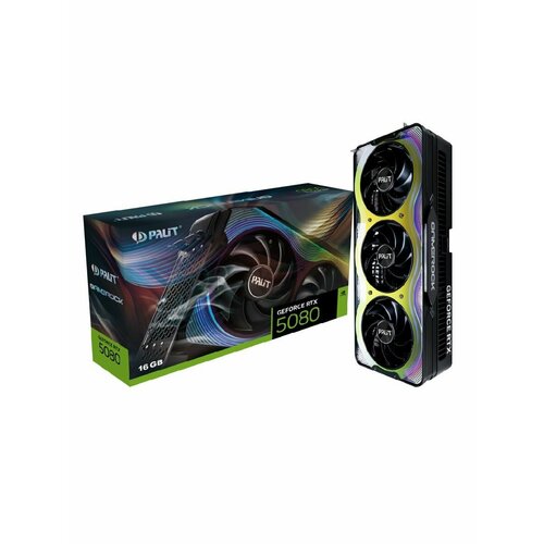 Видеокарта Palit GeForce RTX 5080 GameRock 16GB NE75080019T2-GB2030G 209999₽
