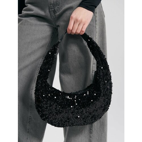 Сумка хобо ТВОЕ черный 499₽