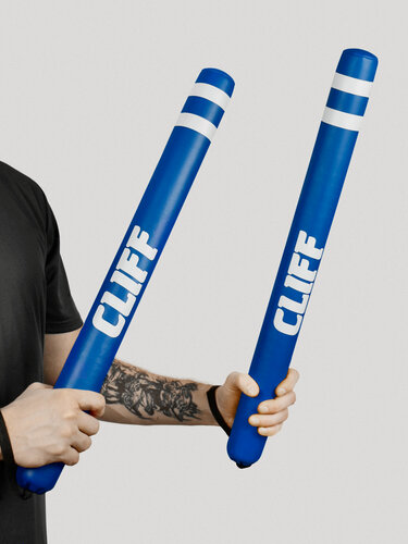 Изображение товара Боксерские лапы CLIFF, тренировочные, синие, 2 шт, 60 х 5 см