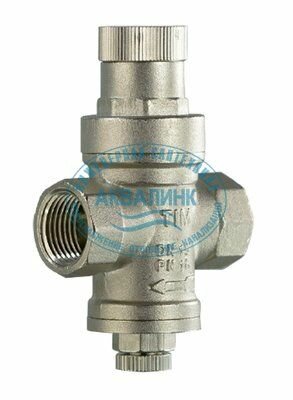 Редуктор давления воды 1/2 под манометр TIM BL2802A