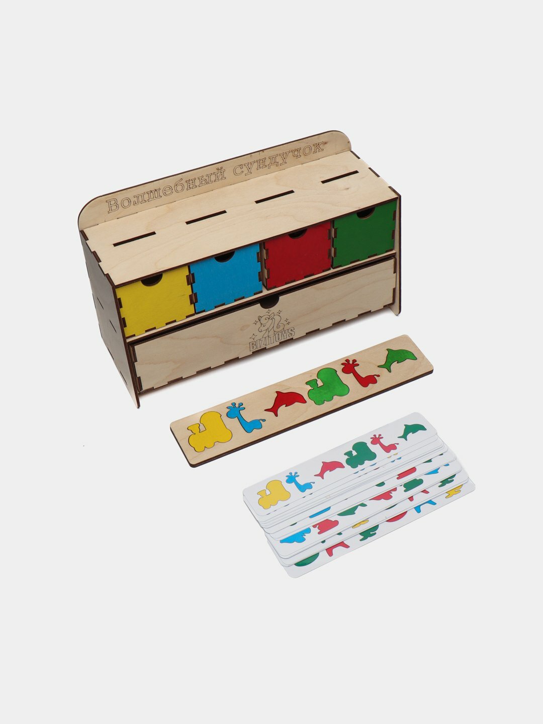 Развивающие логические игрушки, Белый — фото 1