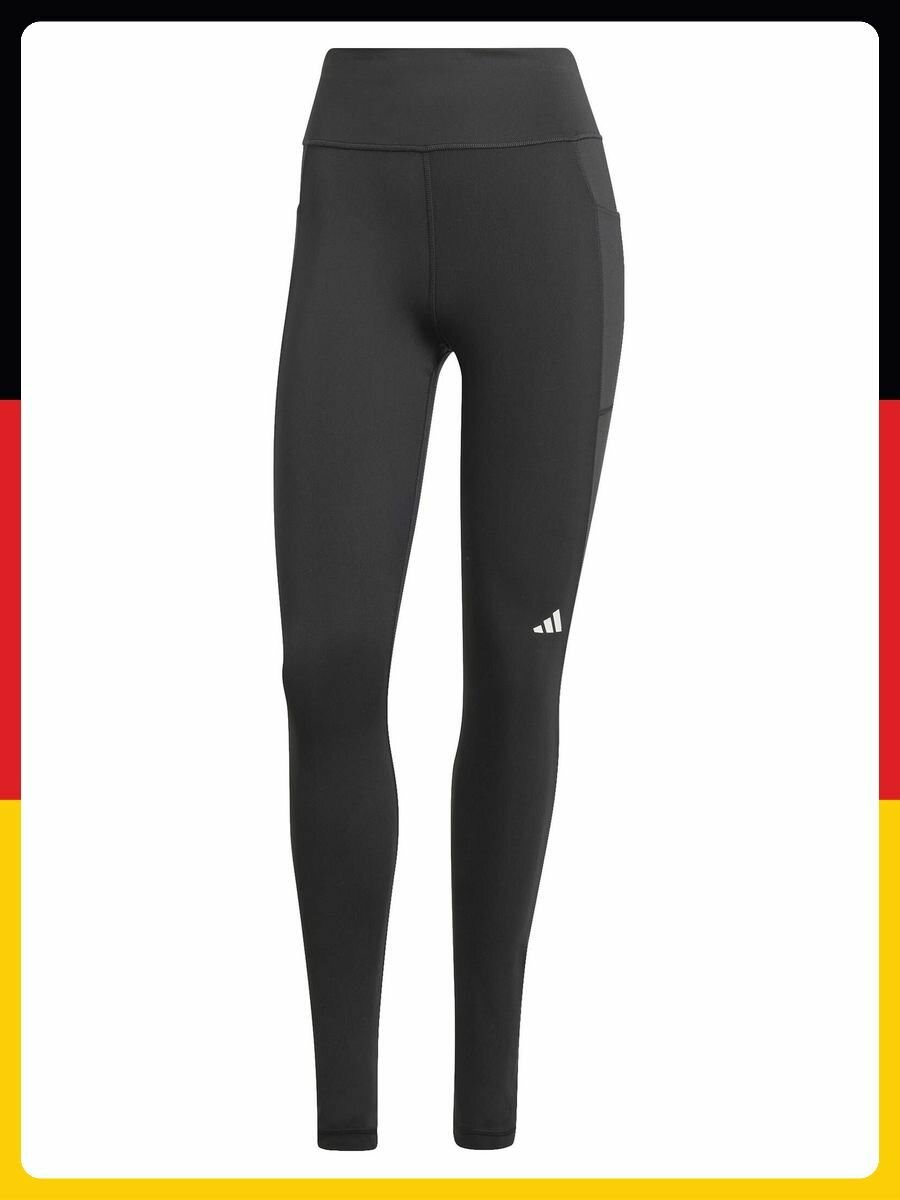 Легинсы adidas, размер 36, черный